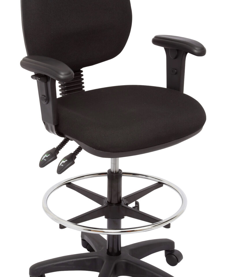 Alternative view of EC070BM Drafting Ergonomic Office Chair