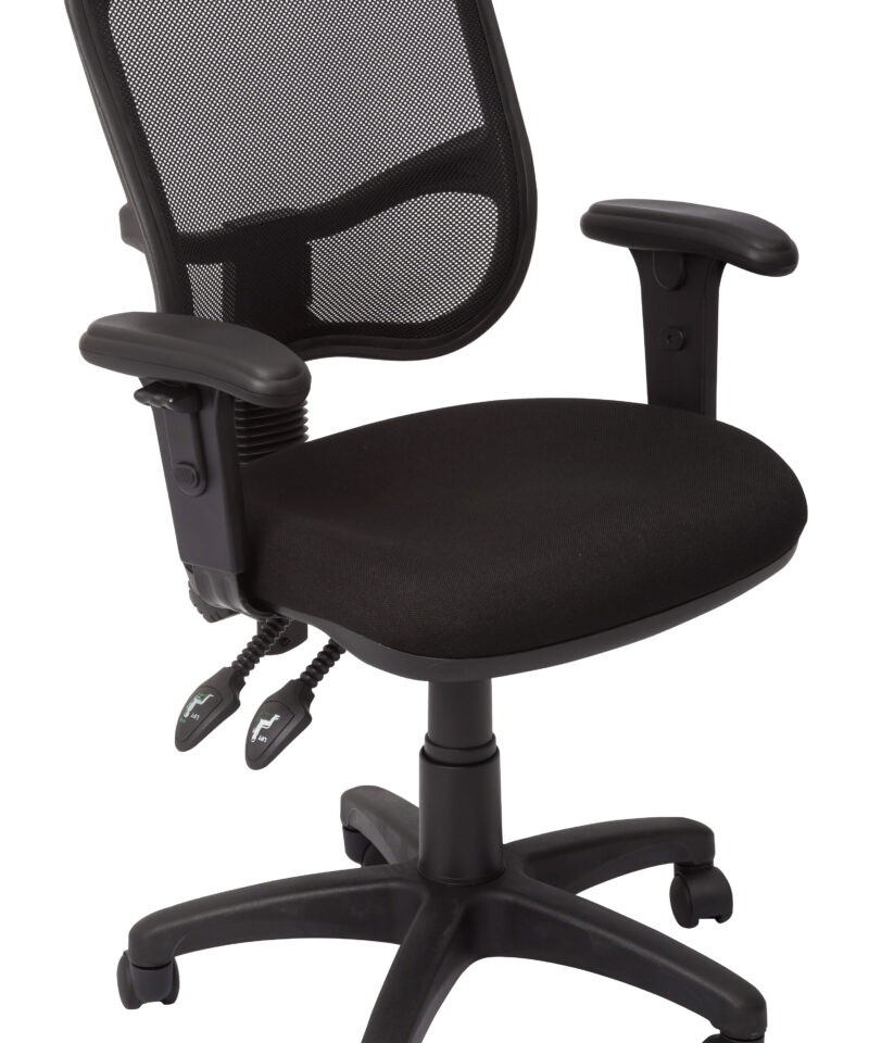 Alternative view of EM300 Ergonomic Mesh Back Office Chair