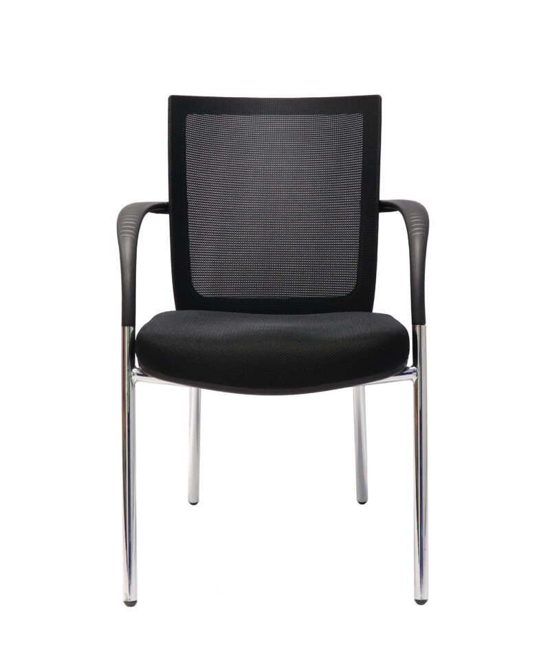 Alternative view of WMV BK Mesh Back Visitor Chair