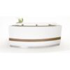 conservatory reception desk 1800w x 1145d x 1150mmh