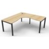 deluxe profile leg corner workstation