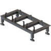 locker stands to suit bank of 2 lockers 610mmw overall