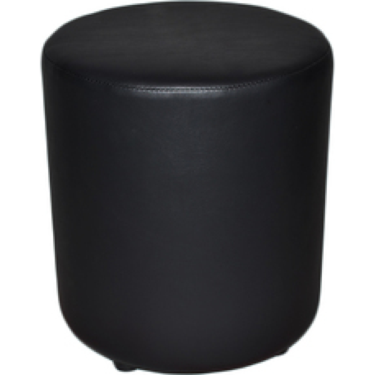 delhi ottoman 400mm round black