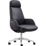 captain leather executive chair low