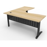 deluxe rapid span corner workstation